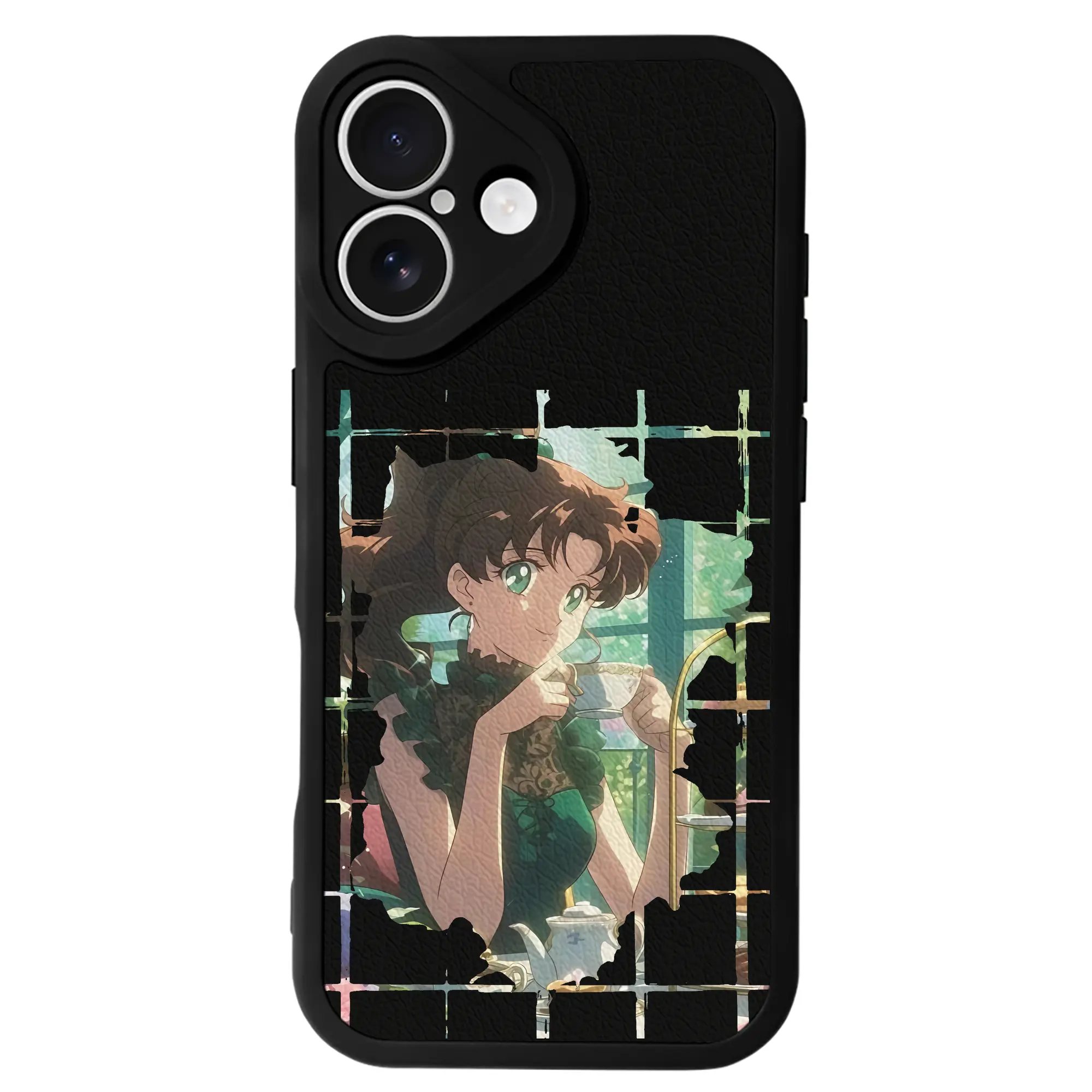 美少女戦士セーラームーン グッズ 木野 まこと - IPhone 16シリーズ対応 ・ シリコンスマホケース ・ レザー調 ・ 高精度フィット ・ 耐衝撃 ・ ワイヤレス充電対応 ・ 精密カット